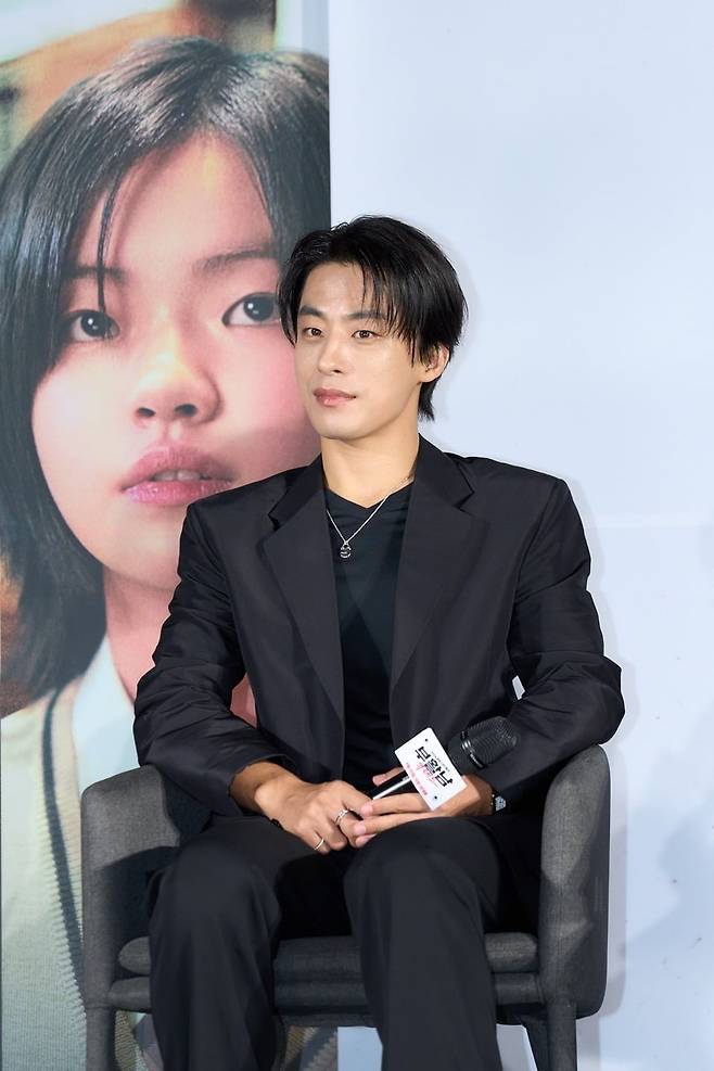 구교환이 '부활남: 더 레드' 제작보고회에 참석했다. / 사진제공=롯데엔터테인먼트