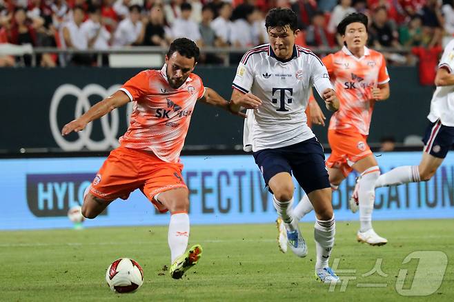 국가대표이자 FC 바이에른 뮌헨 소속 수비수 김민재.  ⓒ 뉴스1 오미란 기자