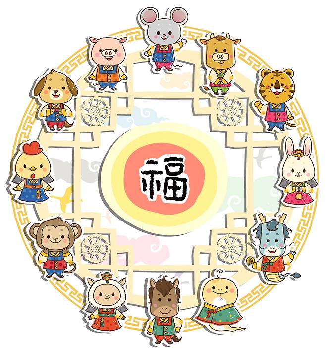 오늘의운세-2026년 8월27일 띠별운세(목요일·음력:7월15일) /이미지=아이클릭아트