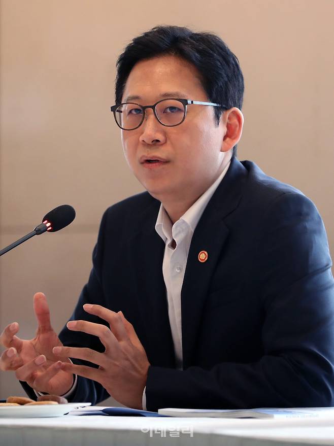 [포토] 과학기술·인공지능 미래전략회의 발언하는 배경훈 부총리