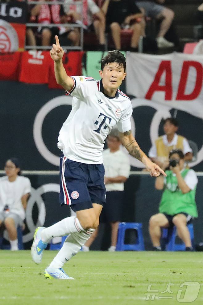국가대표이자 FC 바이에른 뮌헨 소속 수비수 김민재. ⓒ 뉴스1 오미란 기자