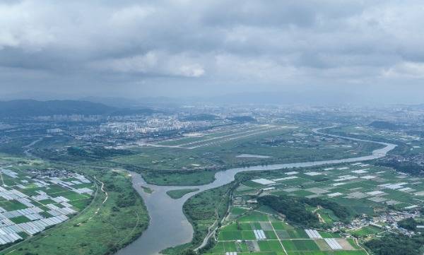 광주 군공항 부지. 전남광주통합특별시 제공