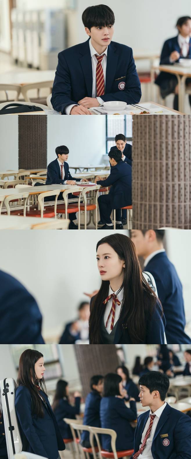 포핸즈 송강 강비오 첫방 학폭 위기