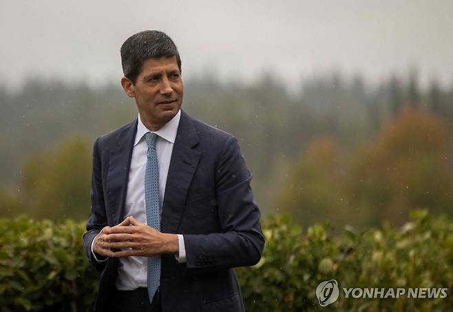 28일(현지시간) 미국 와이오밍주에서 열린 잭슨홀 회의 참석한 케빈 워시 연방준비제도(Fed·연준) 의장  [AFP=연합뉴스]