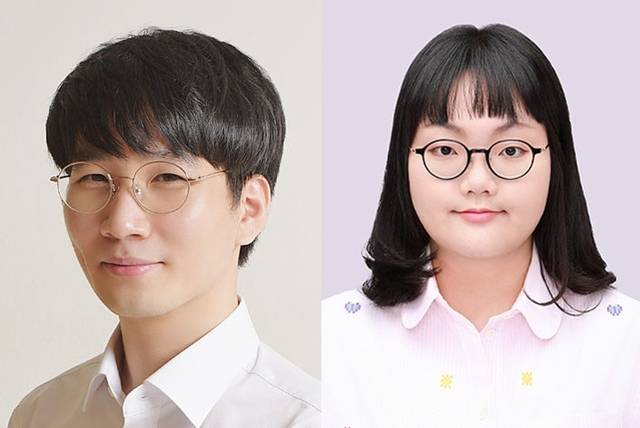 공태식(왼쪽) UNIST 교수와 박예지 연구원(제1저자). UNIST 제공.