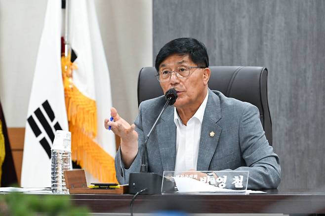 박영철 연천군의회 의장. 연천군의회 제공
