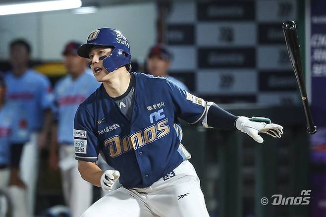 [서울=뉴시스] 프로야구 NC 다이노스 천재환. (사진 = NC 다이노스 제공) *재판매 및 DB 금지