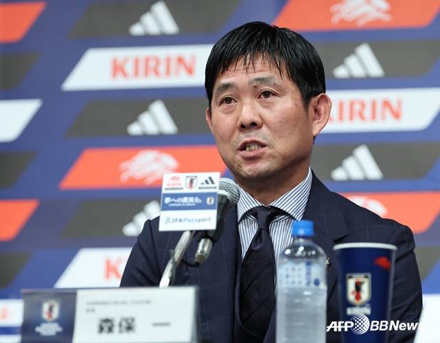 모리야스 하지메 일본 축구대표팀 감독. /AFPBBNews=뉴스1