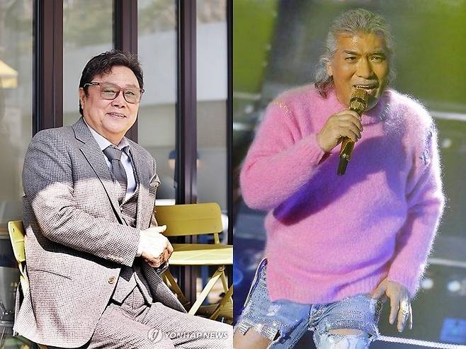 남진(좌)과 나훈아(우) [연합뉴스 자료 사진·예아라 제공. 재판매 및 DB 금지]
