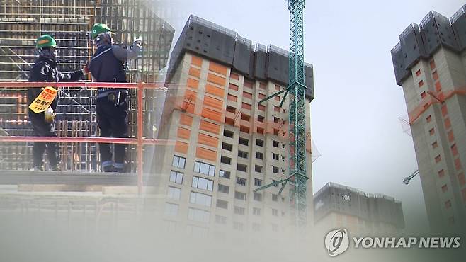 건설사 (CG) [연합뉴스TV 제공]