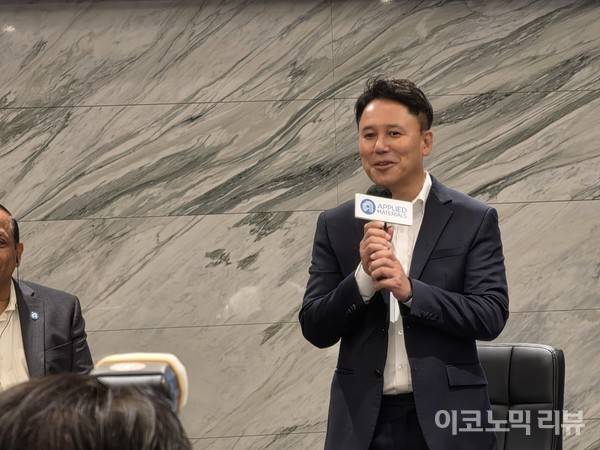 박광선 어플라이드 머티어리얼즈 코리아 대표. 사진=양정민 이코노믹리뷰 기자