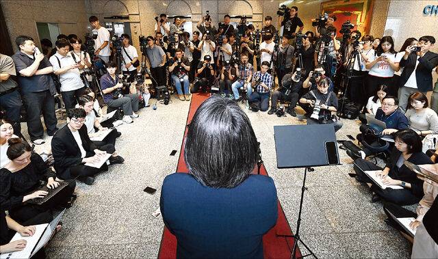용혜인 후보자 청문회 준비 출근