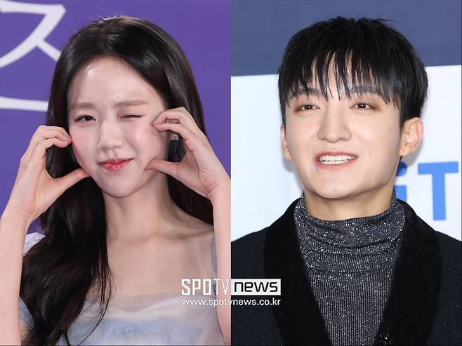 ▲ 지예은(왼쪽)과 바타. ⓒ곽혜미 기자