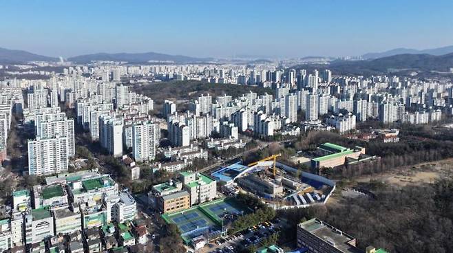 분당 노후계획도시 전경. 성남시 제공