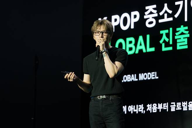2023년 설립한 엔터테인먼트사 인코드 설립자이자 최고전략책임자인 김재중 [한국콘텐츠진흥원 제공]