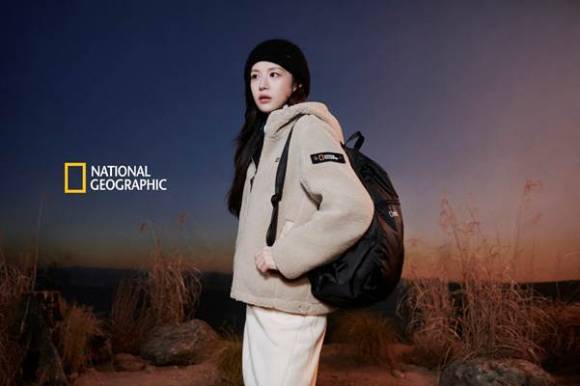 내셔널지오그래픽의 26FW 새 모델 배우 고윤정. [사진=내셔널지오그래픽]