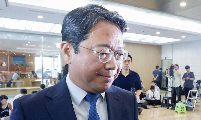 김승원 법무부 장관 후보자. 유희태 기자