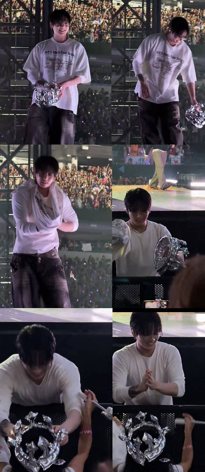 Jungkook, do BTS, sai correndo do palco no dia do seu aniversário... Um momento emocionante e especial para os fãs de 'Da-jeong'.