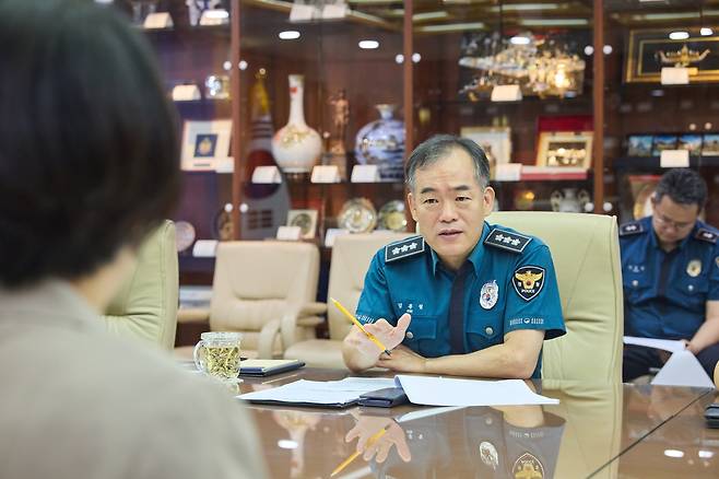 김종철 경찰청장 직무대행, '실종 수사 쇄신 대책 점검회의' 주재 [경찰청 제공. 재판매 및 DB 금지]
