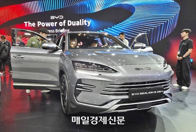 BYD 씨라이언 6 DM-i [사진촬영=최기성 매경 디지털뉴스룸 기자]