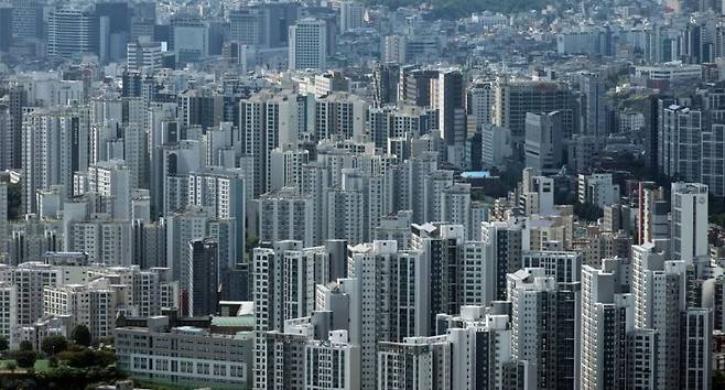 서울 시내 아파트 전경.  사진=연합뉴스