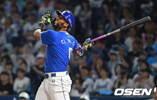 [OSEN=창원, 이석우 기자] 삼성 라이온즈 디아즈 053 2026.08.22 / foto0307@osen.co.kr
