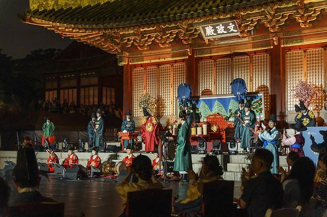 '창경궁 야연' 행사 모습  [국가유산청 제공. 재판매 및 DB 금지]