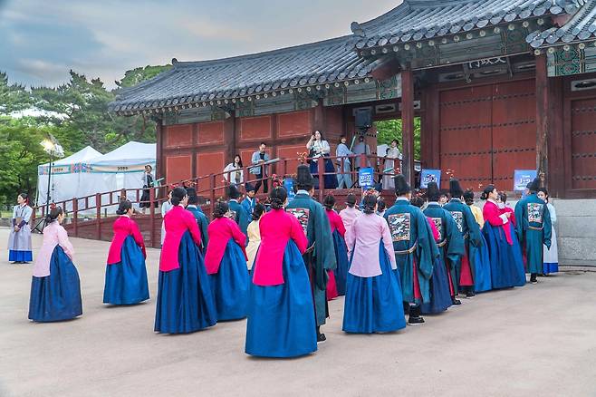 '창경궁 야연' 행사 모습  [국가유산청 제공. 재판매 및 DB 금지]