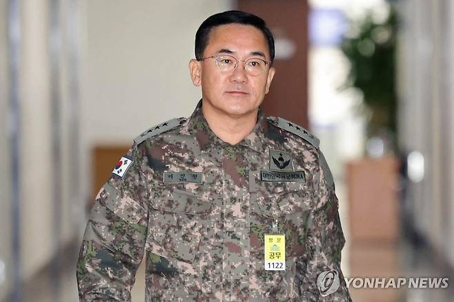여인형 전 방첩사령관 모습 [연합뉴스 자료사진]