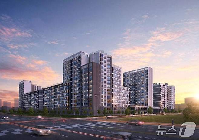 인천 계양 A6블록 공공분양 아파트 투시도.(한국토지주택공사 제공)