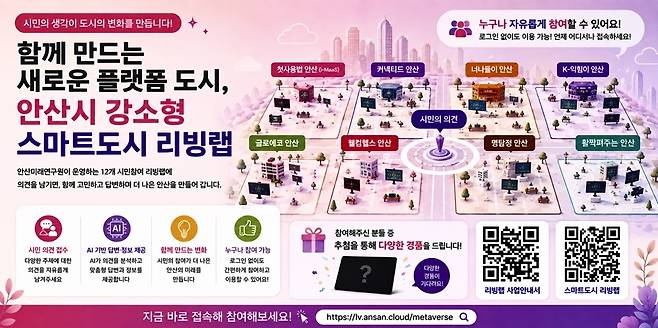 메타버스 플랫폼 구축 [안산시 제공. 재판매 및 DB 금지]