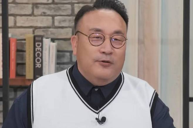 이혁재 스튜디오 방송 출연 모습 - 사건 현장 사진 아님
