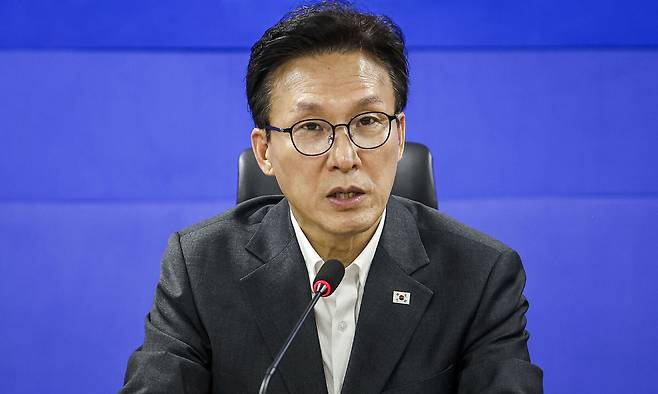 김민석 더불어민주당 대표. 뉴시스