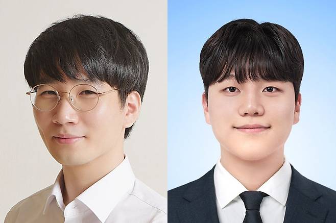 연구진 모습 UNIST 공태식 교수(왼쪽)와 이창민 연구원. [울산과학기술원 제공. 재판매 및 DB 금지]