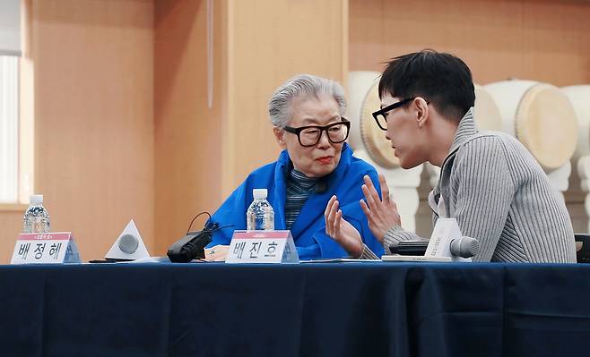 안무가 배정혜, 배진호 (왼쪽부터) [국립극장 제공. 재판매 및 DB 금지]