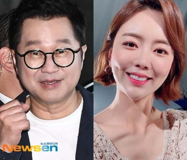 왼쪽부터 지상렬 신보람/뉴스엔DB, 소셜 계정 캡처