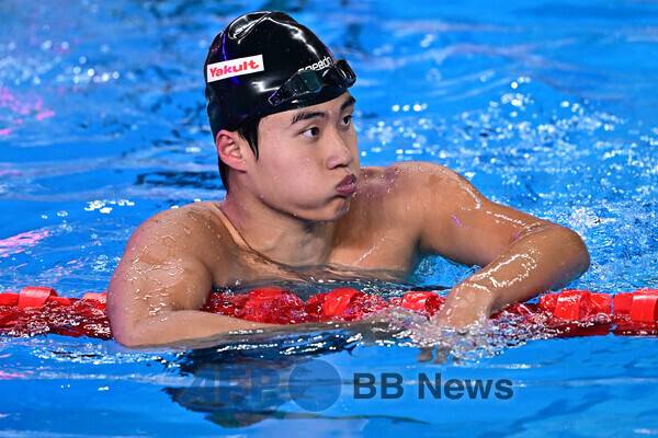 아시안게임 수영 국가대표 황선우. ⓒAFPBBNews = News1