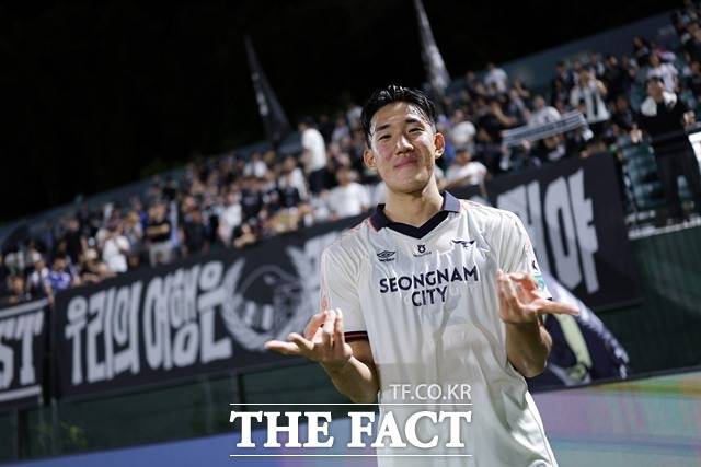 성남의 새로운 기대주 전민규./K리그