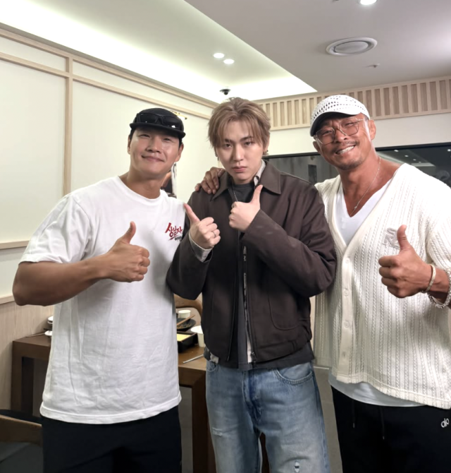 왼쪽부터 김종국, 지코, 추성훈./추성훈 인스타그램