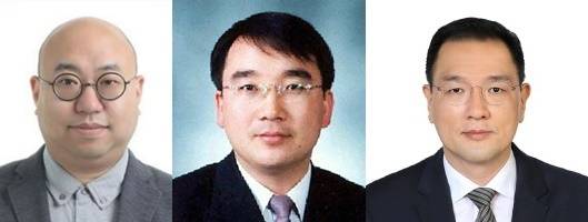 왼쪽부터 김명석 주택상품마케팅본부 본부장, 김상국 주택개발사업부 사업부장, 김정욱 해외사업부 사업부장. (사진=삼성물산)