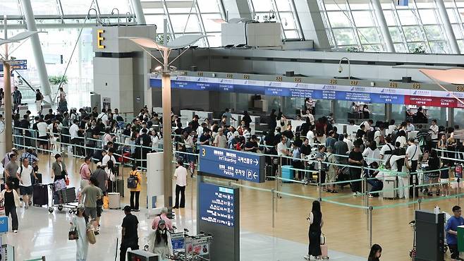 인천국제공항. 전남일보 자료사진