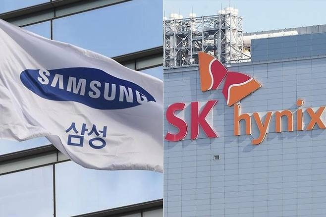 삼성전자와 SK하이닉스 [연합뉴스]