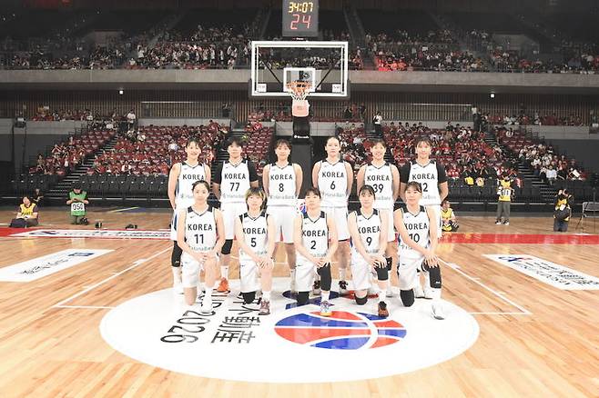 [서울=뉴시스] 한국 여자 농구 대표팀. (사진=대한민국농구협회 제공) 2026.09.14. photo@newsis.com *재판매 및 DB 금지