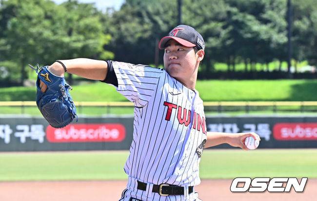 [OSEN=박준형 기자] LG 박준성 2026.08.06  / soul1014@osen.co.kr