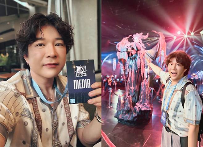Super Juniors Shindong shared updates from his time in the U.S., showcasing a drastically changed appearance.On the 13th, Shindong posted several photos taken in the U.S. on his social media account.In the photos, Shindong is seen enjoying a relaxed time at an overseas event venue. Wearing a media pass around his neck, he took selfies against various exhibits, and also fully savored the local atmosphere with a bright smile amidst a large crowd.In particular, Shindongs appearance, appearing significantly slimmer than before, caught the eye. His sharper facial contours and distinct features stood out, creating an atmosphere that was unrecognizable.His wavy hairstyle also added to his softer image. Even within a comfortable styling featuring a patterned shirt paired with pants, his transformed visuals drew attention.Meanwhile, Shindong garnered attention last July when he revealed on a variety show that he had lost a total of 37kg in just six months.Photo = Shindongs Account