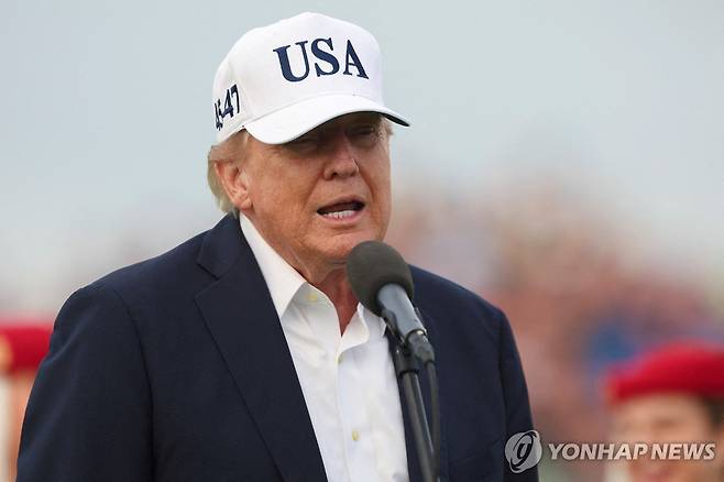 도널드 트럼프 미국 대통령 [로이터=연합뉴스. 재판매 및 DB 금지]