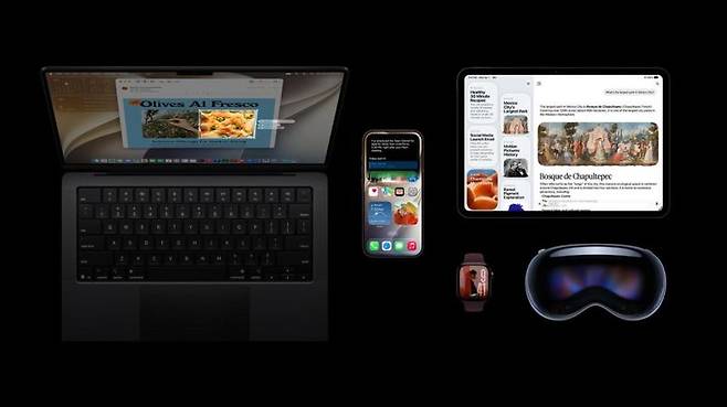 애플은 iOS 27, iPadOS 27, macOS 27 등 주요 소프트웨어 플랫폼의 업데이트를 시작한다고 15일 밝혔다. 애플 제공