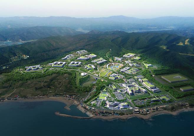 ▲ 문무대왕과학연구소 조감도. 한국원자력연구원