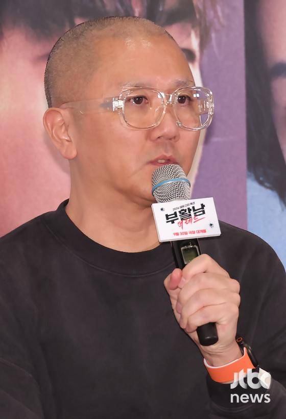 16일 오후 서울 롯데시네마 롯데월드몰에서 영화 '부활남: 더 레드' 언론시사회가 열렸다. 백종열 감독, 배우 구교환, 강기영, 신승호, 김시아가 참석했다. 박세완 엔터뉴스팀 기자 park.sewan@jtbc.co.kr