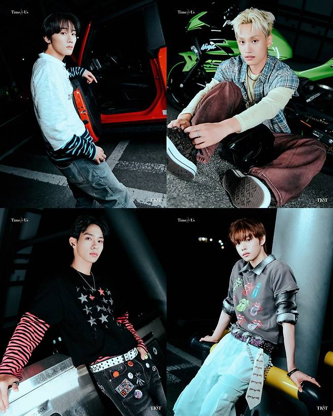 TIOT raised anticipation for their comeback on October 1st by successively releasing concept photos for their fifth mini-album, Time for Us, through their official social media channels on the 14th and 15th.The released concept photos captured TIOTs diverse charms with distinct moods and atmospheres. First, the PERIOD version depicted a refreshing moment of youth through a blend of clear, transparent colors and natural styling. The members youthful boyish charm and relaxed demeanor further amplified their fresh appeal.Having pulled off concepts of different textures, TIOT unfolded the multifaceted aspects of youth in their own unique way, raising curiosity about the new image they will present through Time for Us.Time for Us is TIOTs new release approximately one year after their fourth mini-album, MY PRIDE, which was released last September. TIOT, who have portrayed the various moments and emotions of youth—challenging, wavering, and moving forward again—through their own unique music, are set to showcase an even more expanded narrative and musical color through this album.Meanwhile, TIOTs fifth mini-album, Time for Us, will be released on October 1 at 6 p.m. through various online music sites.